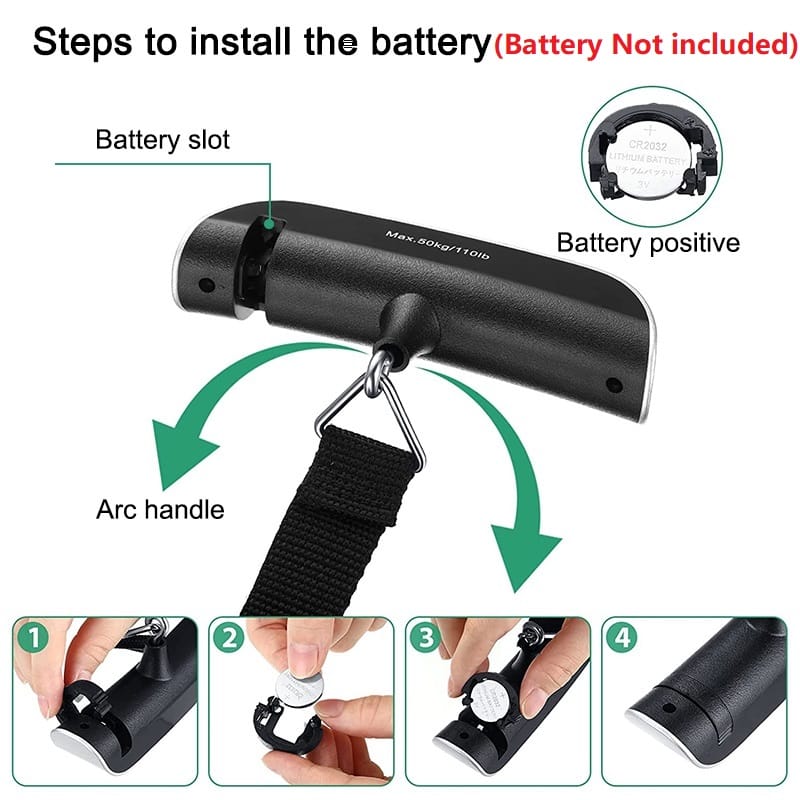 Portable Digital Luggage Scale