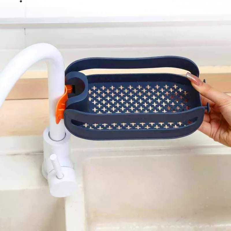 Sink Sponge Holder Removable Faucet Tube