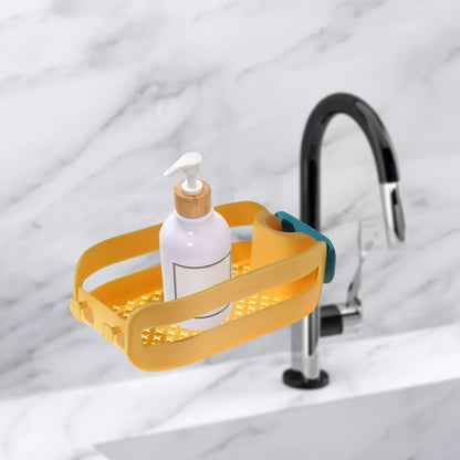 Sink Sponge Holder Removable Faucet Tube