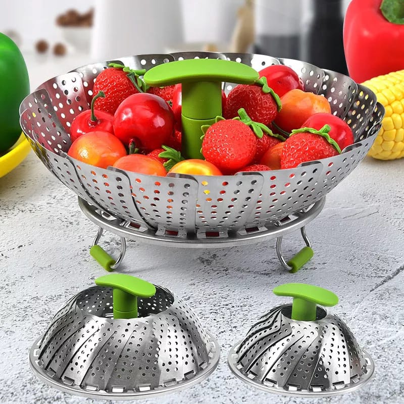 Stainless Steel Vegetable Steamer Basket