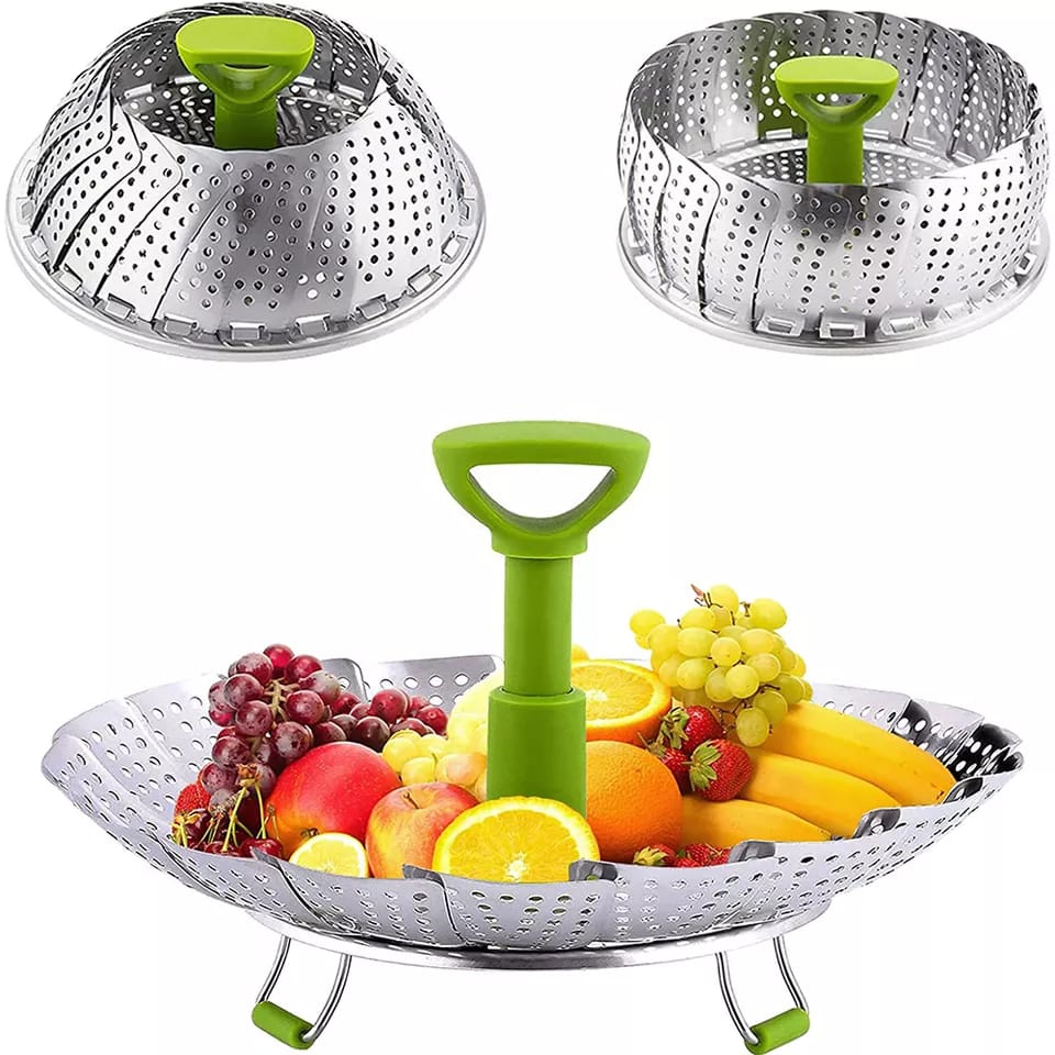 Stainless Steel Vegetable Steamer Basket