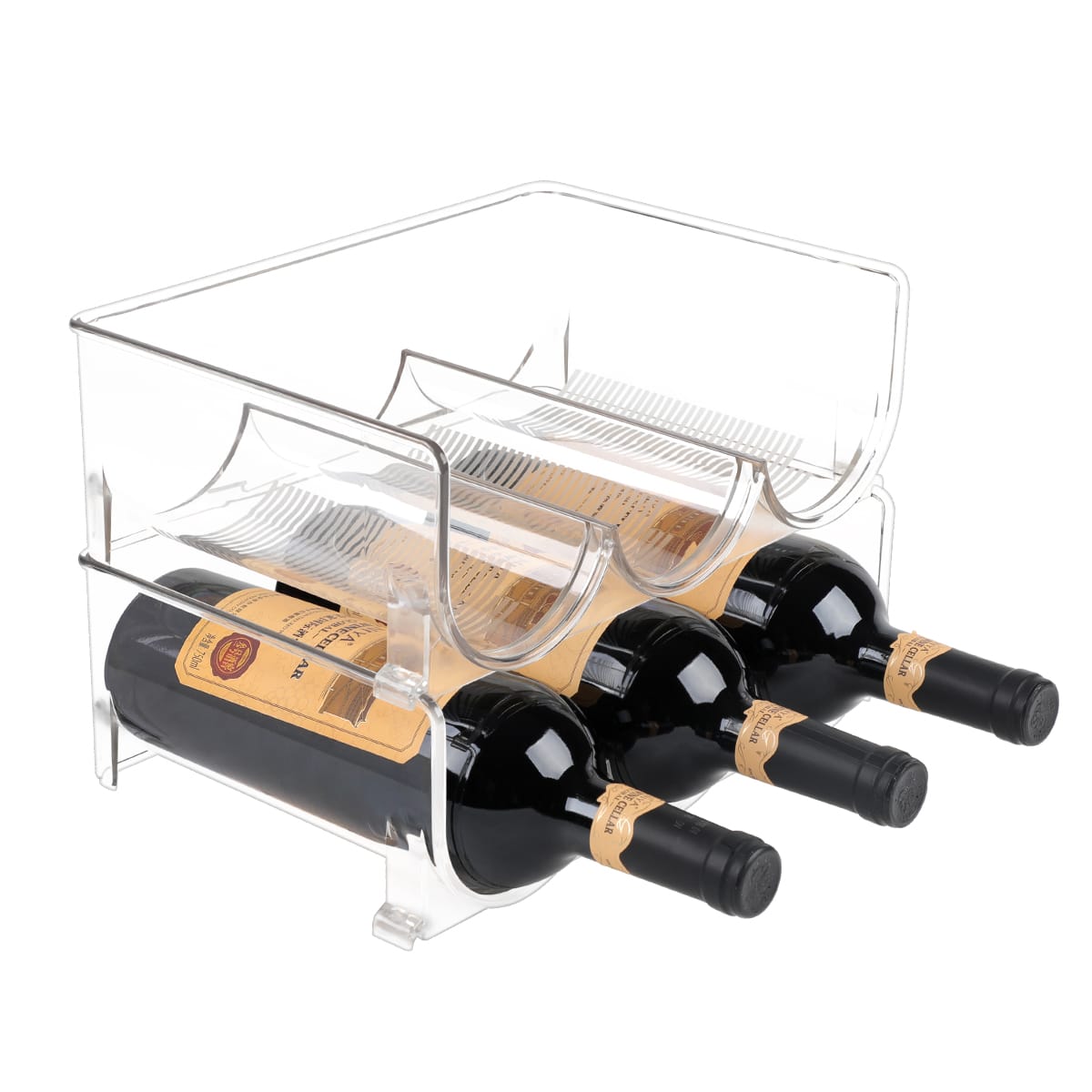 Triple Stackable  Bottle Rack