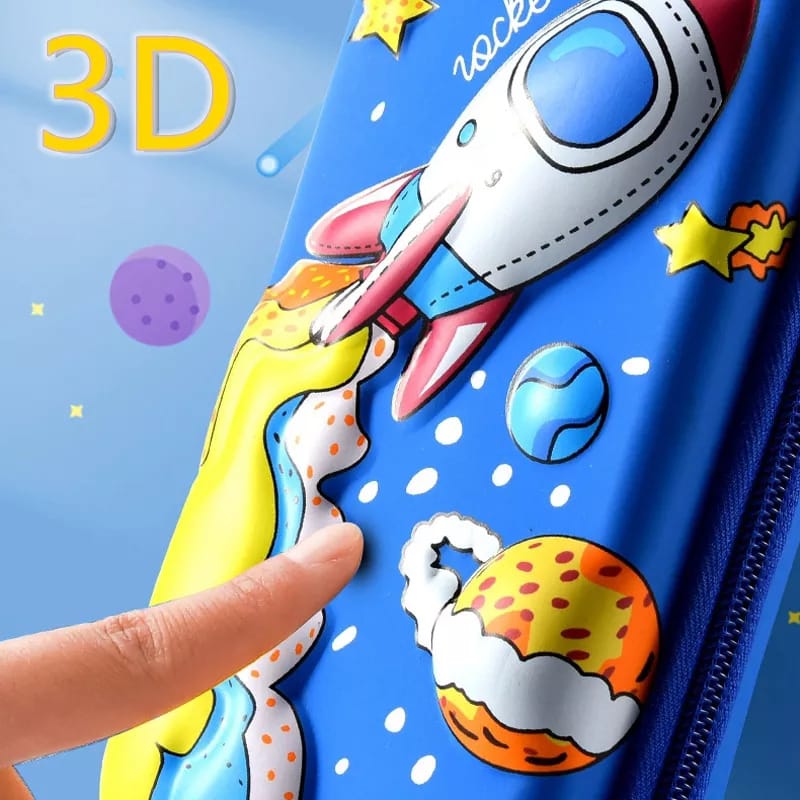 3D Large Capacity Pencil Case