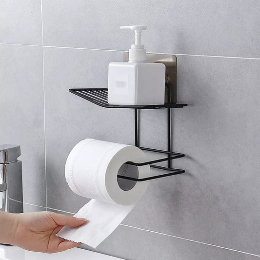 Double Multipurpose Tissue/Soap Holder
