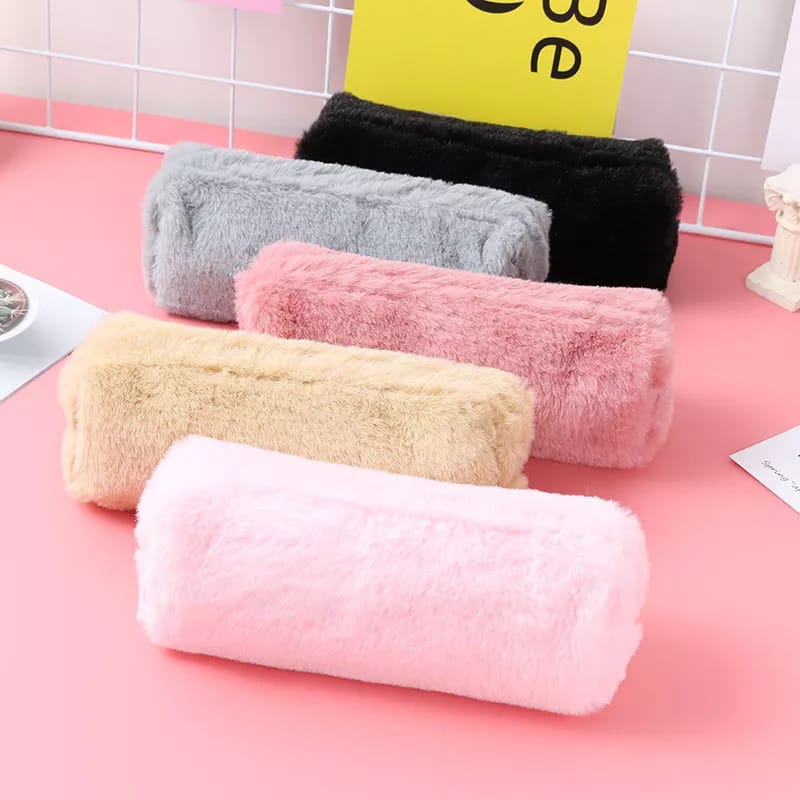 Plush Pencil Pouch Pen Bag