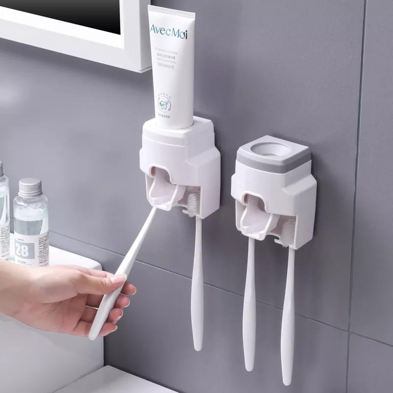 New Mountable Toothpaste/Toothbrush Holder