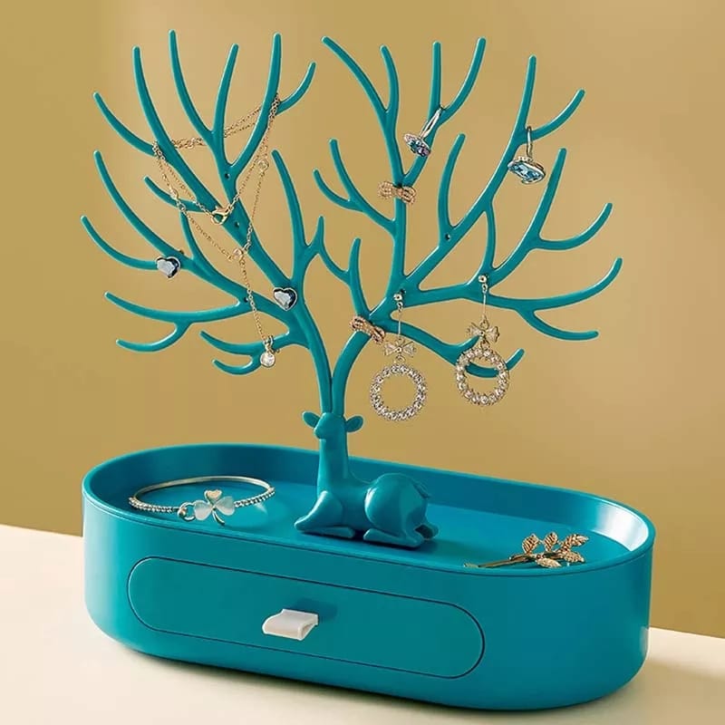 Tree Jewelry Organizer with Drawer