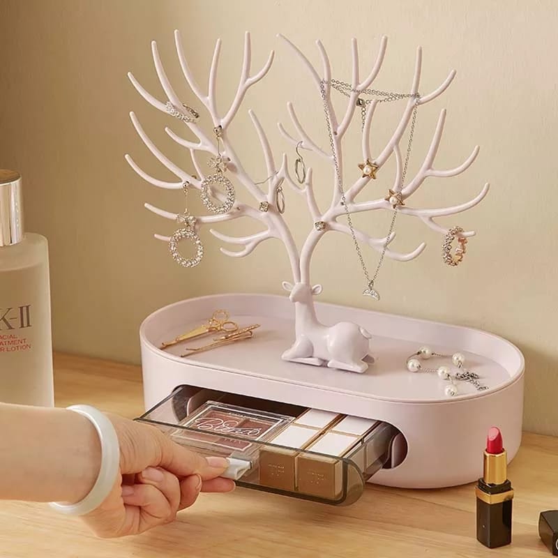 Tree Jewelry Organizer with Drawer