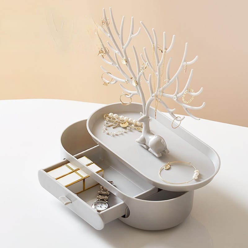 Tree Jewelry Organizer with Drawer