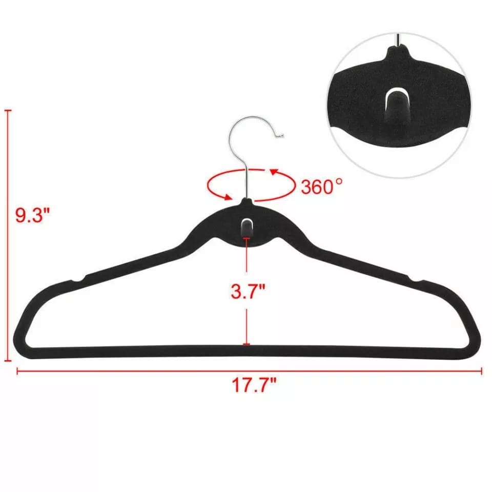 Velvet Hangers 360Degrees Rotatable