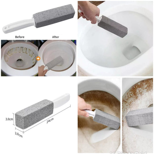 Pumice stone toilet scrabber