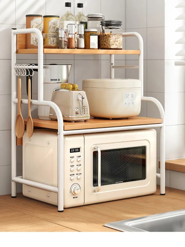 Multi-Purpose Oven/Microwave Stand Rack