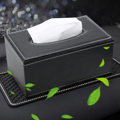 Leather Tissue Holder