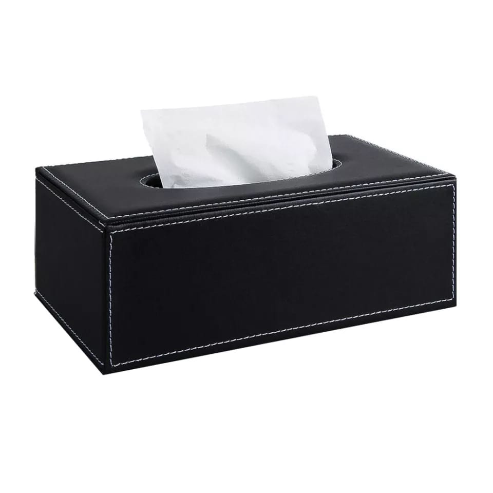 Leather Tissue Holder