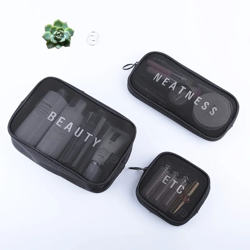 3Pcs Portable wash bags