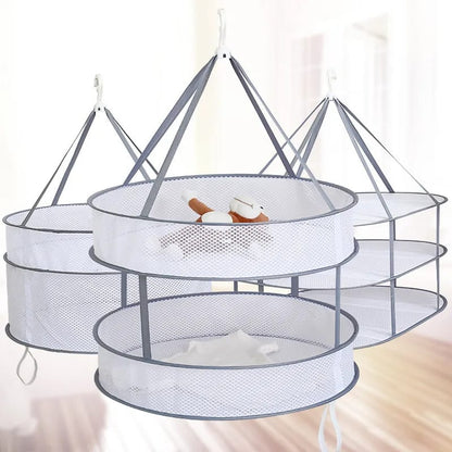 Clothes Drying Basket Hanging Net