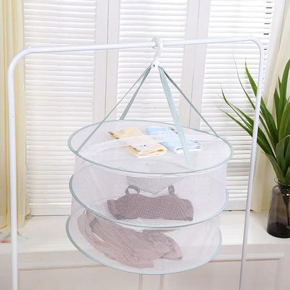 Clothes Drying Basket Hanging Net