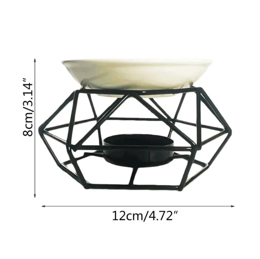 Geometric Fragrance Essential Oil Burner