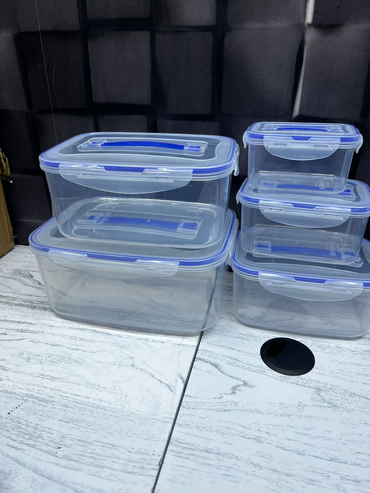 5Pc Airtight Storage Boxes