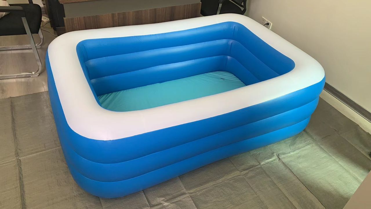 Inflatable Pool with Electric Pump