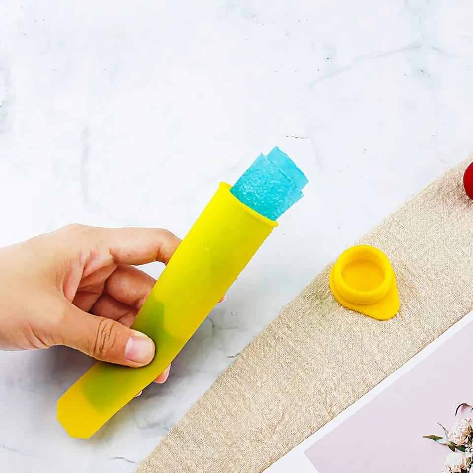 5Pcs Reusable Silicone Popsicle Ice Cream Maker