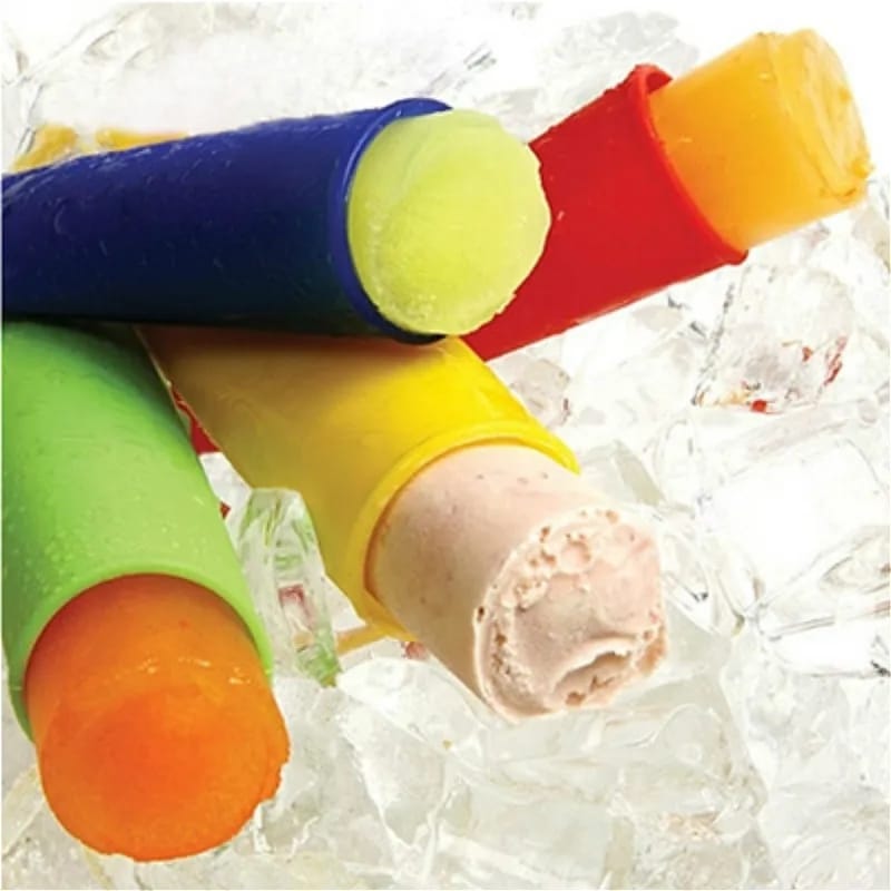 5Pcs Reusable Silicone Popsicle Ice Cream Maker