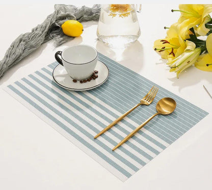 6Pcs PVC Table Mats