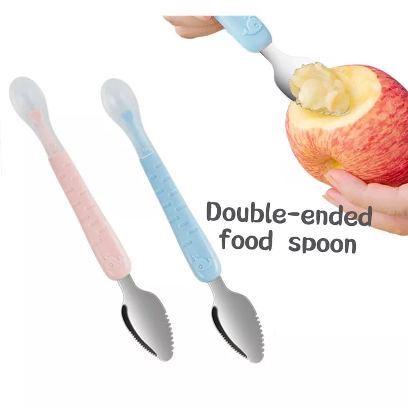 Dual Head Baby Feeding Spoon