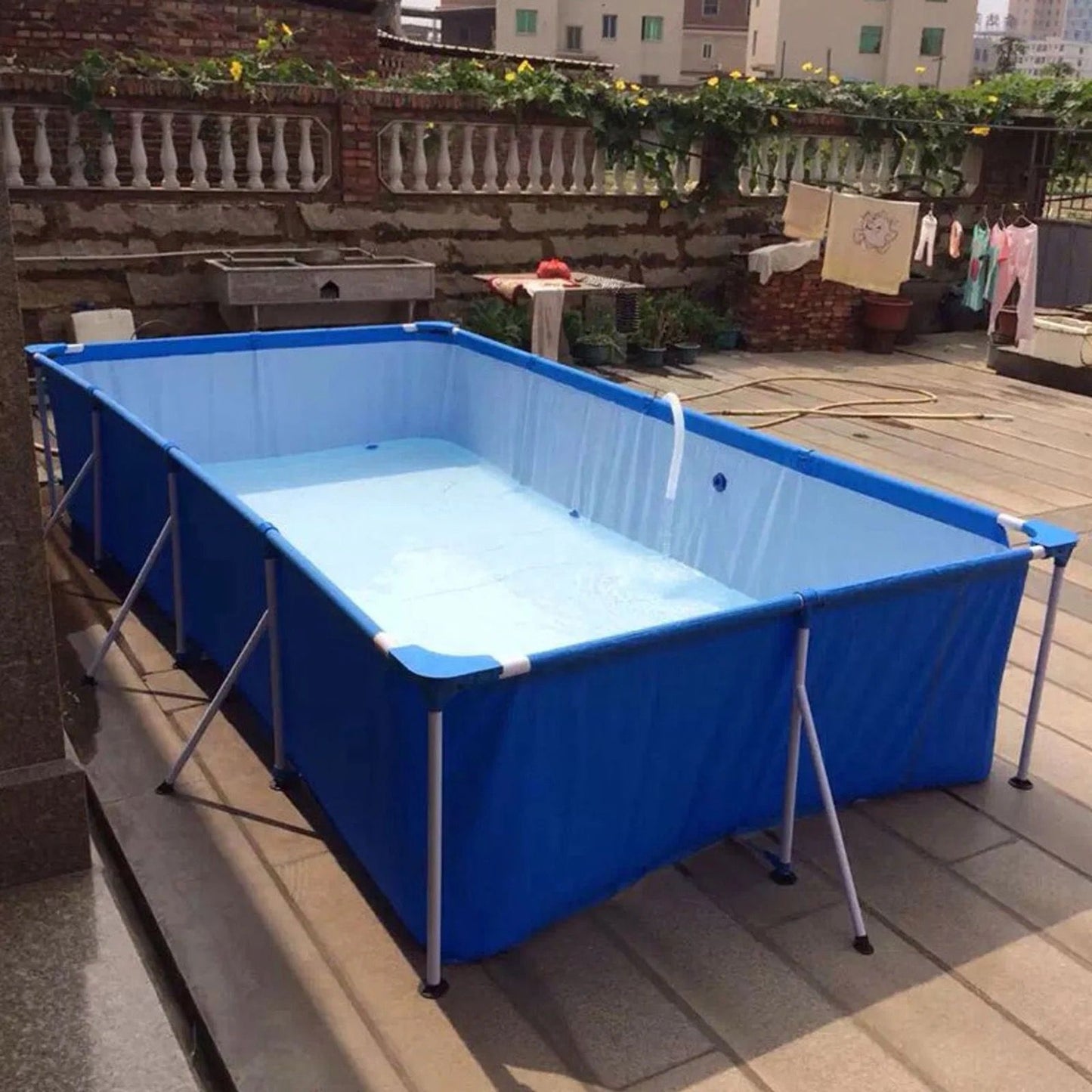 Rectangular Child Safe Splash Swimming Pool