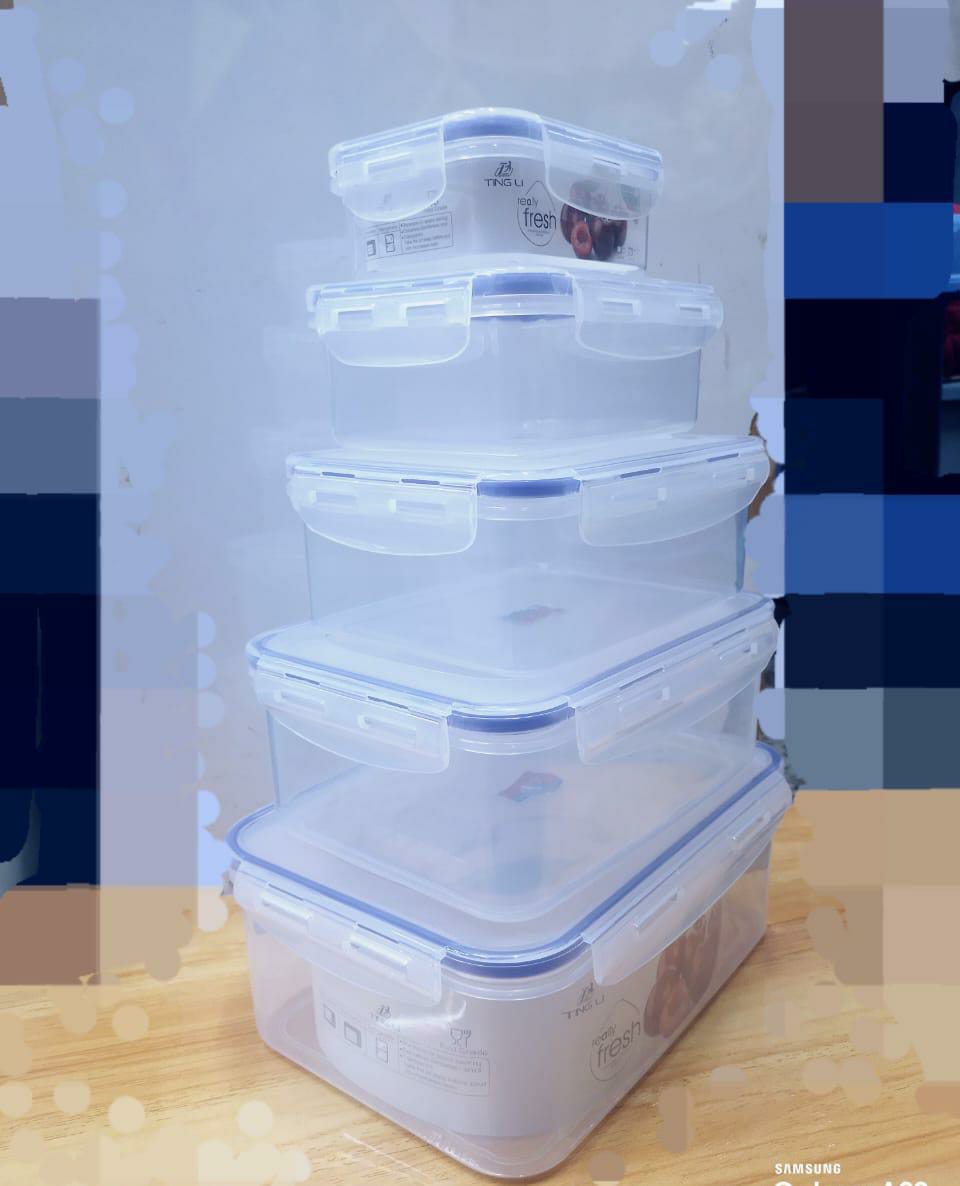 5 in 1 Fridge Containers