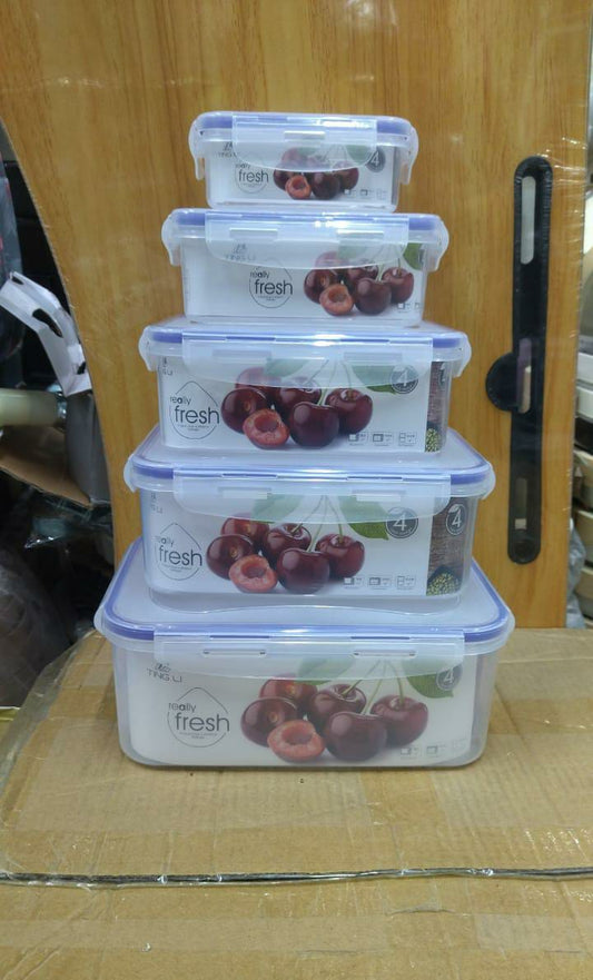 5 in 1 Fridge Containers