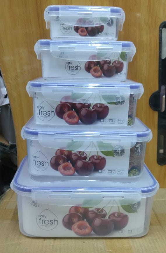 5 in 1 Fridge Containers