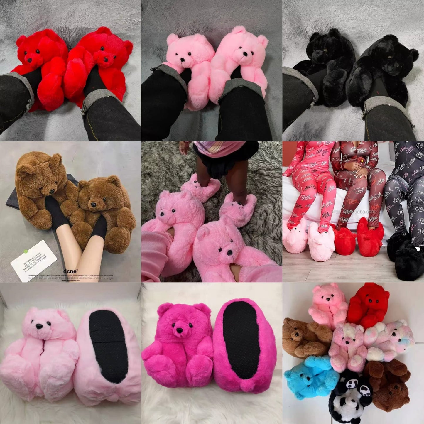 Teddy Bear Indoor Shoes