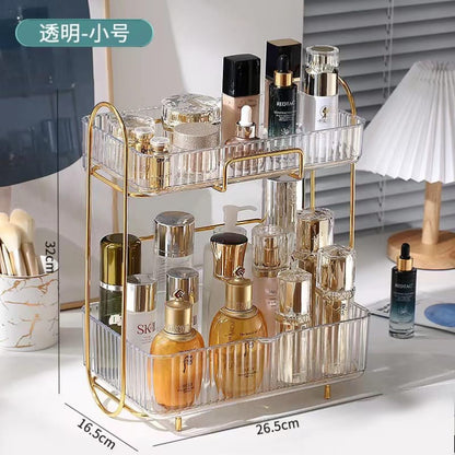 Double Layer Cosmetics Organizer