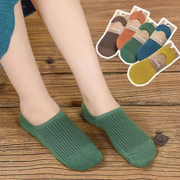 Thin Cotton Stripped Breathable Cotton Socks