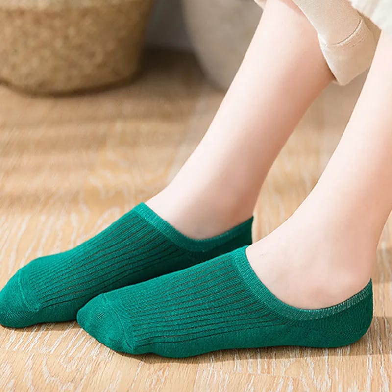 Thin Cotton Stripped Breathable Cotton Socks