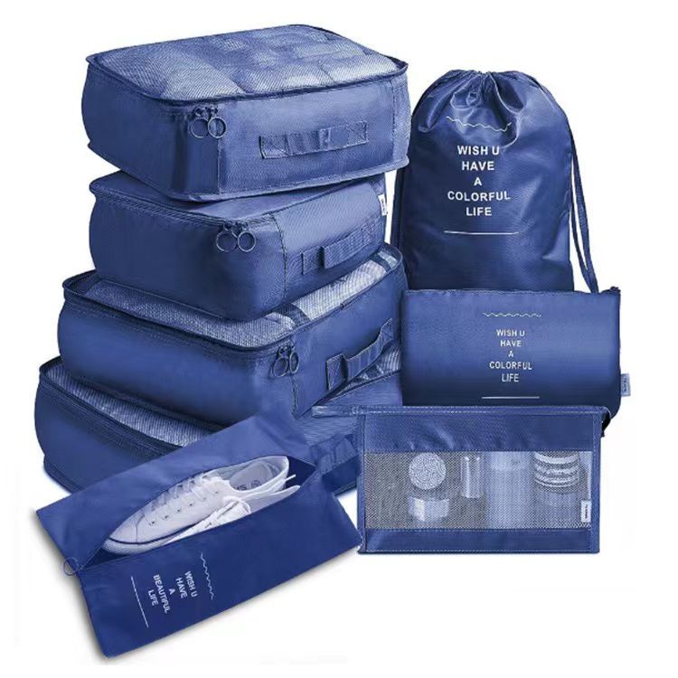 8Pcs Luggage Travel Organizers