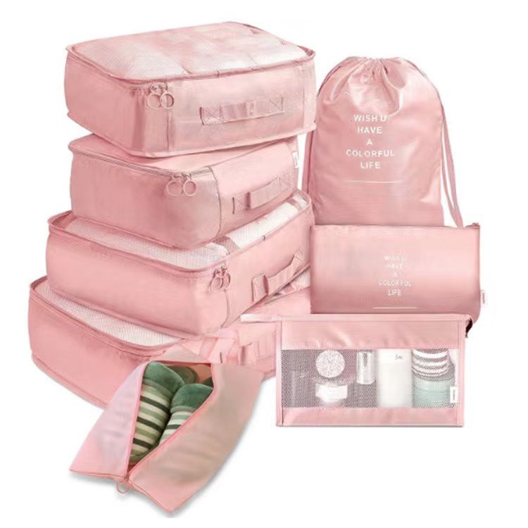8Pcs Luggage Travel Organizers