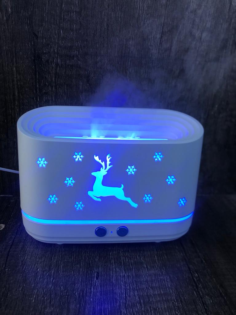 3D Deer Print Flame Aromatherapy Humidifier