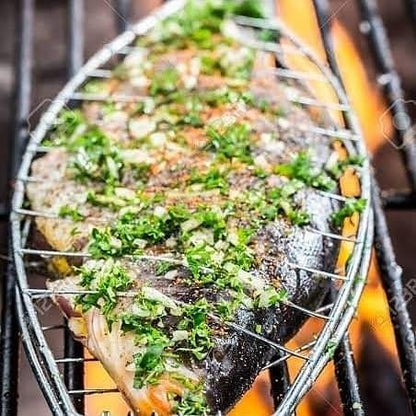 Fish grill basket