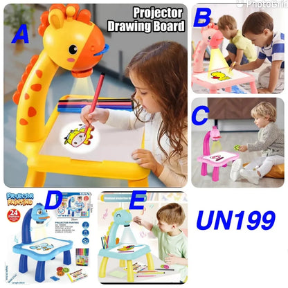 Kids Projector Drawing Board BlackNov