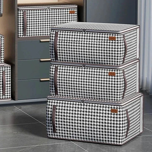 Quilt Duvet Closet Organizer