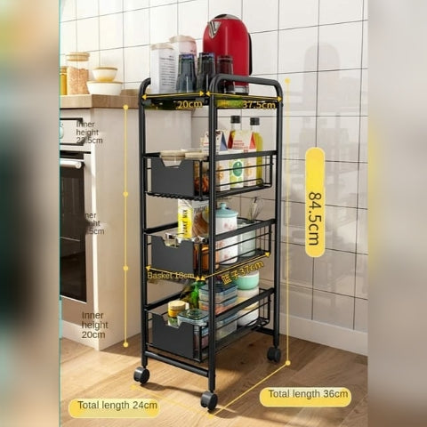 Metallic Movable Trolley