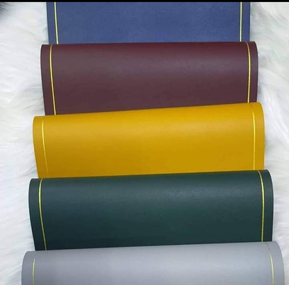 PU leather table mats