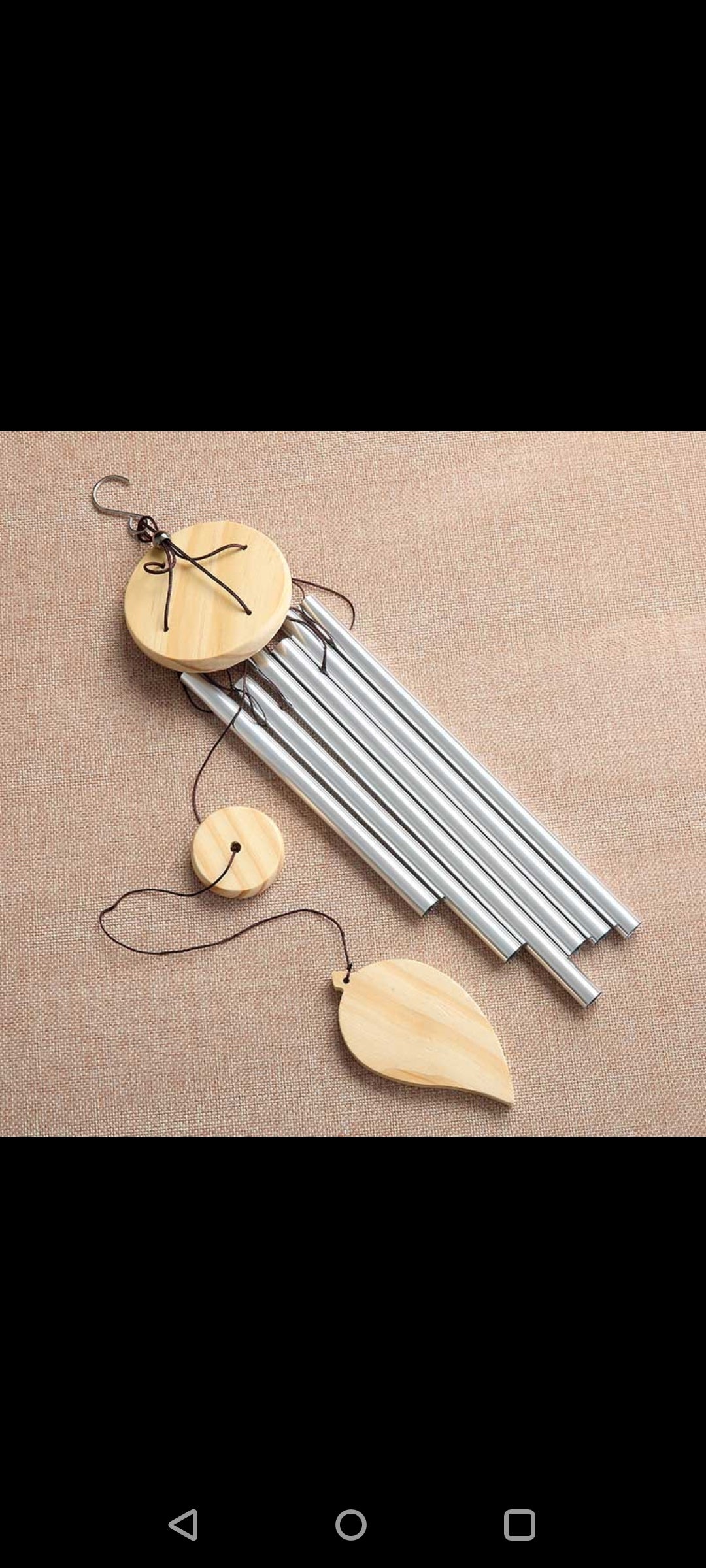 Long Aluminium Tubes Musical Wind Chimes