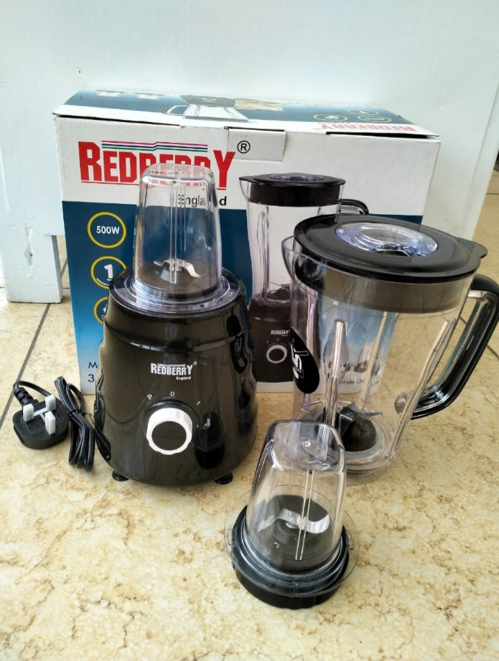 High Quality 3 in 1 Redberry Blender