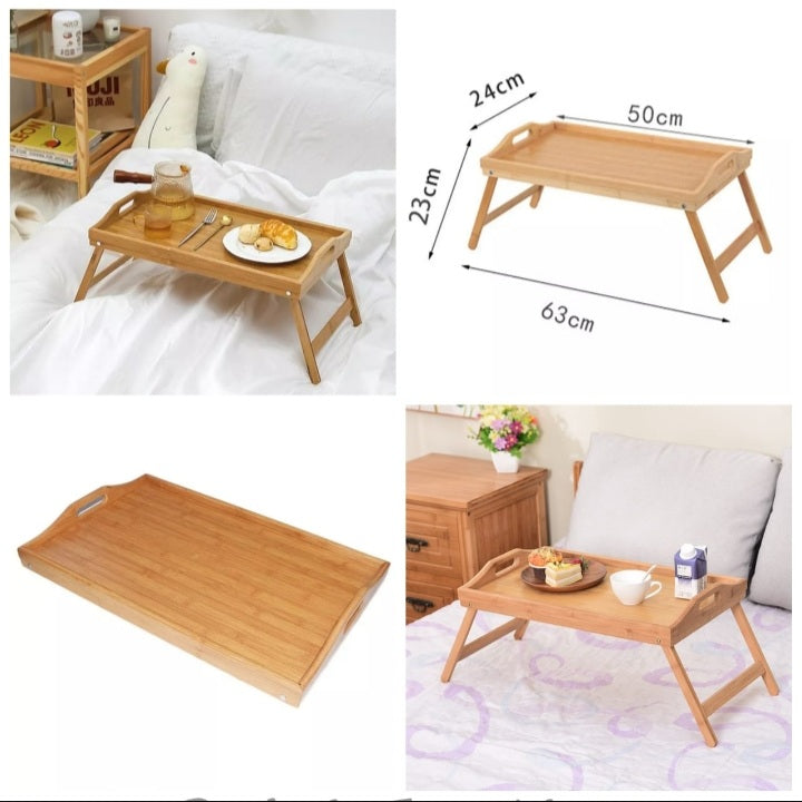 High Quality Foldable Bamboo Tray