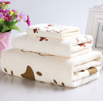 3 Pieces Soft Absorbent Towels