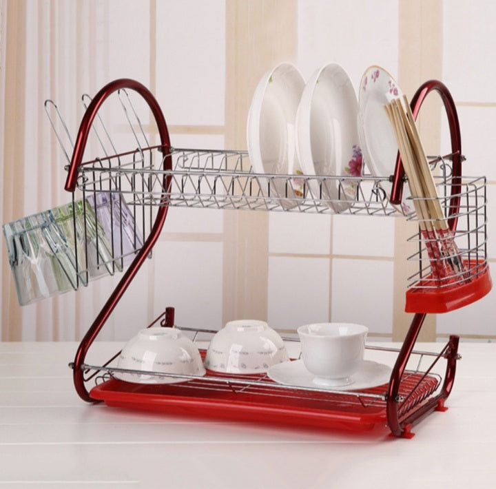 2 Layered Coated Dishracks