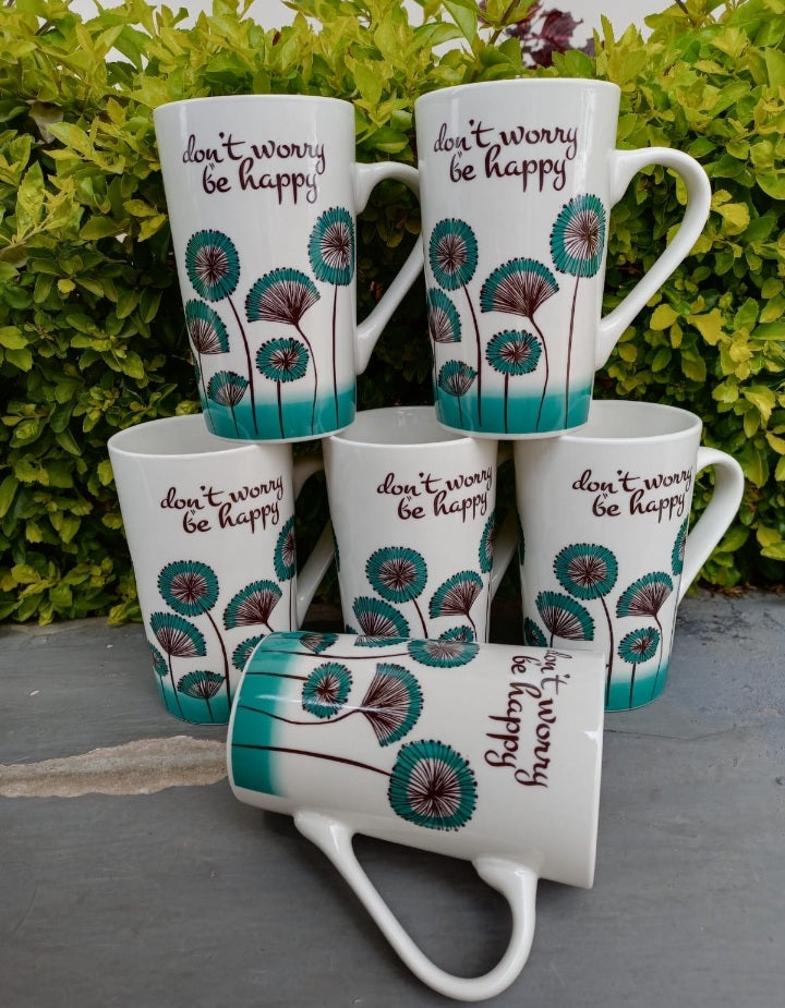 Quality Long Mugs Set